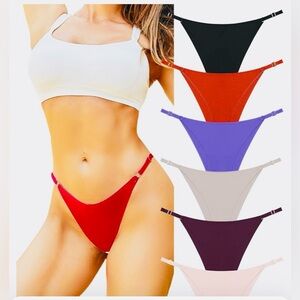 🔥Which Is Adjustable, Seamless, Size XS, No Show, Cheeky Panties, Pack of 6🔥